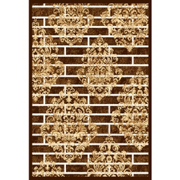 SHIRAZ 91550 (Rectangulaire, 165X230, MARRON CHOCO)