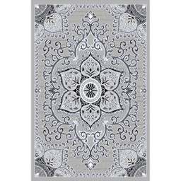 VALENCIA 5829D (Rectangulaire, 160X220, GRIS CLAIRE_GRIS CLAIRE)