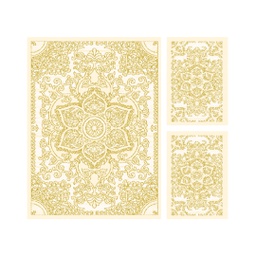 VALENCIA 5829A (Rectangular, ( T 160X220 + 2T 60X110 ), CREME_CREME)