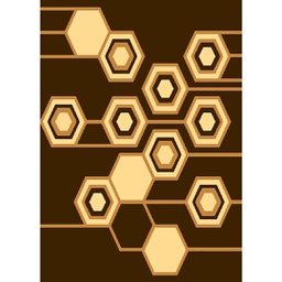 RELAX 75785 (Rectangular, 210X270, MARRON BORDEAUX)
