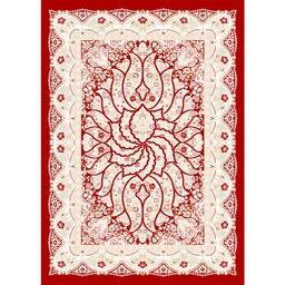 IZMIR 69871 (Rectangular, 140X310, BORDEAUX)