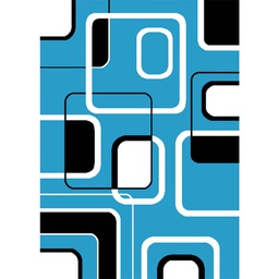 RELAX 6270B (Rectangulaire, 210X270, BLEU TURQUOISE)