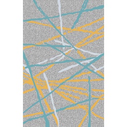 HAZAR 74577 (Rectangulaire, 200X280, GRIS CLAIRE SHRINK)