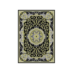 VALENCIA 5113C (Rectangular, 200X280, NOIRE_GRIS CLAIRE)