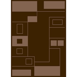 RELAX 65087 (Rectangulaire, 210X270, MARRON BORDEAUX)