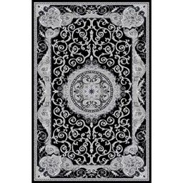 VALENCIA 5113C (Rectangulaire, 250X400, NOIRE_GRIS CLAIRE)