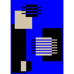 RELAX 6507G (Rectangulaire, 210X270, BLEU ROI)