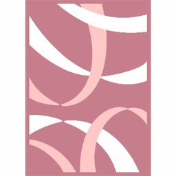 رولاكس 7355H (مستطيل, 150X220, وردي خشبي)