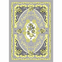 VALENCIA 7186D (Rectangulaire, 150X220, GRIS CLAIRE_GRIS CLAIRE)