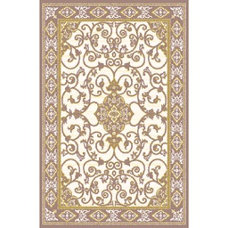 VALENCIA 5112A (Rectangular, 190X270, MARRON BRONZE_CREME)