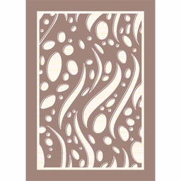 VALENCIA 9226A (Rectangulaire, 200X280, MARRON BRONZE_CREME)