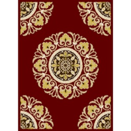 AZHAR 92090 (Rectangular, 200X280, BORDEAUX)