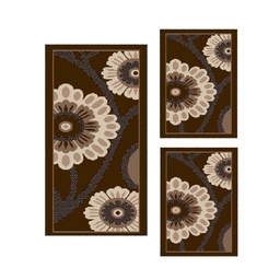 CIRTA 92570 (Rectangulaire, ( T 60X150 + 2T 60X110 ), MARRON BORDEAUX)