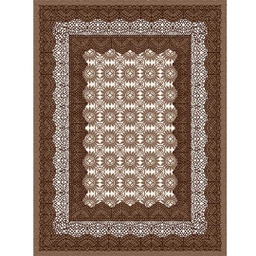 SHIRAZ 76072 (Rectangulaire, 200X275, BRUN PALE)