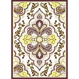 VALENCIA 7149H (Rectangular, 190X270, MARRON BORDEAUX_CREME)