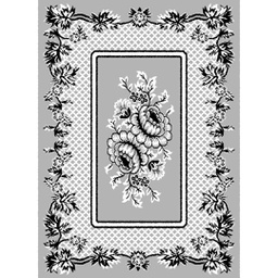 RELAX 7647F (Rectangulaire, 240X330, GRIS CLAIRE)