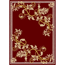 AZHAR 92110 (Rectangulaire, 200X280, BORDEAUX)