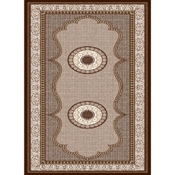 SHIRAZ 76062 (Rectangular, 200X400, MARRON CAFE)