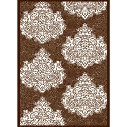 SHIRAZ 92202 (Rectangular, 200X400, MARRON CAFE)