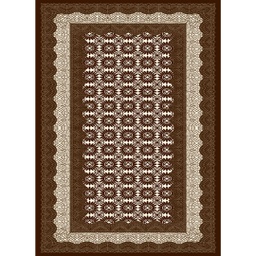 SHIRAZ 76070 (Rectangular, 200X400, MARRON CAFE)