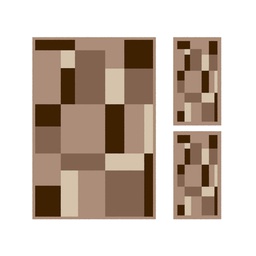 RELAX 73520 (Rectangulaire, ( T 150X220 + 2T 60X110 ), BRONZE CLAIR)