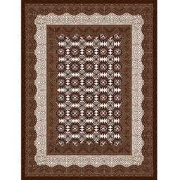 SHIRAZ 76072 (Rectangular, 200X275, MARRON CAFE)