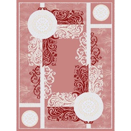 MIRAGE 53925 (Rectangulaire, 150X220, BOIS DE ROSE)