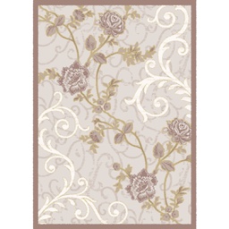 VALENCIA 7599E (Rectangulaire, 200X280, MARRON BRONZE_CREME)