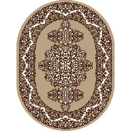 SHIRAZ 80452 (Oval, 200X150, IVOIRE)