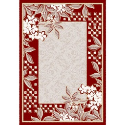 VALENCIA 7600C (Rectangulaire, 160X230, BORDEAUX_CREME)