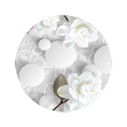 CRISTAL 0740A (Round, 120X120, MULTI COULEURS, Lamination)