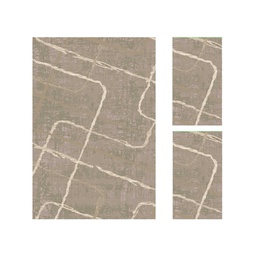 SOFIA 92290 (Rectangular, ( T 150X220 + 2T 60X110 ), MARRON BRONZE)