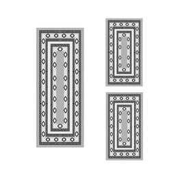 CIRTA 73800 (Rectangulaire, ( T 60X150 + 2T 60X110 ), GRIS CLAIRE)