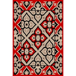 CIRTA 92080 (Rectangulaire, 180X270, ROUGE)