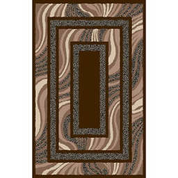 CIRTA 93050 (Rectangulaire, 180X270, MARRON BORDEAUX)