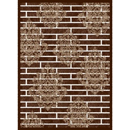 SHIRAZ 91552 (Rectangular, 200X275, MARRON CAFE)