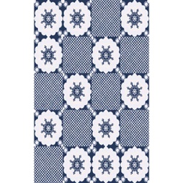 ISHRAK 8538D (Rectangular, 200X275, BLEU NUIT)