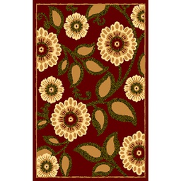 CIRTA 92570 (Rectangulaire, 180X270, BORDEAUX)