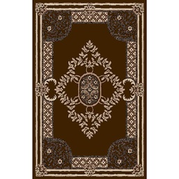 CIRTA 92990 (Rectangulaire, 180X270, MARRON BORDEAUX)