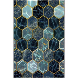 CRISTAL 0694A (Rectangulaire, 130X180, MULTI COULEURS, Lamination)