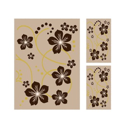 AZHAR 92100 (Rectangular, ( T 160X220 + 2T 60X110 ), BEIGE)