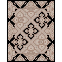 CIRTA 92081 (Rectangular, 210X270, NOIRE)