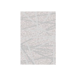 HAZAR 74570 (Rectangulaire, 60X110, GRIS CLAIRE SHRINK)