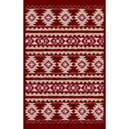 CIRTA 59731 (Rectangular, 180X270, BORDEAUX)