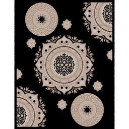 CIRTA 92671 (Rectangular, 210X270, NOIRE)