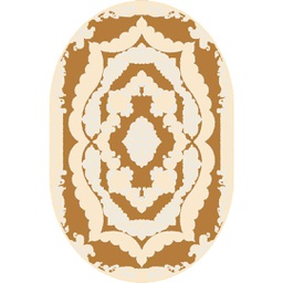 ISHRAK 8536A (Oval, 200X150, CREME)