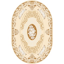 ISHRAK 8559A (Oval, 200X150, CREME)