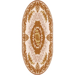 ISHRAK 8559A (Oval, 200X150, BRIQUE)