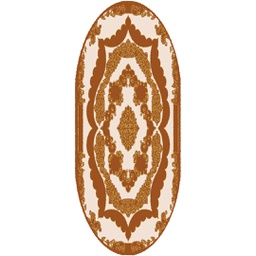 ISHRAK 8536A (Ovale, 200X150, BRIQUE)