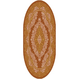 ISHRAK 8505B (Oval, 200X150, BRIQUE)